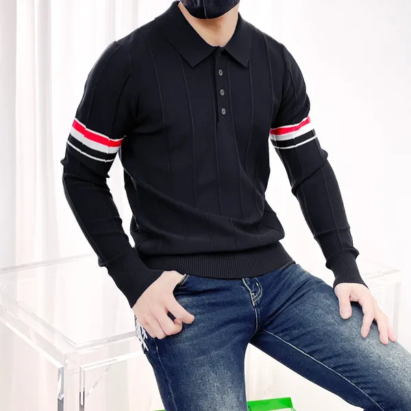 Regal_Meridian_Knit_Polo_Black