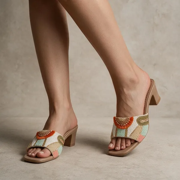 Beige_Synthetic_Open-Toe_Beaded_Block_Heel_Sandals_For_Women