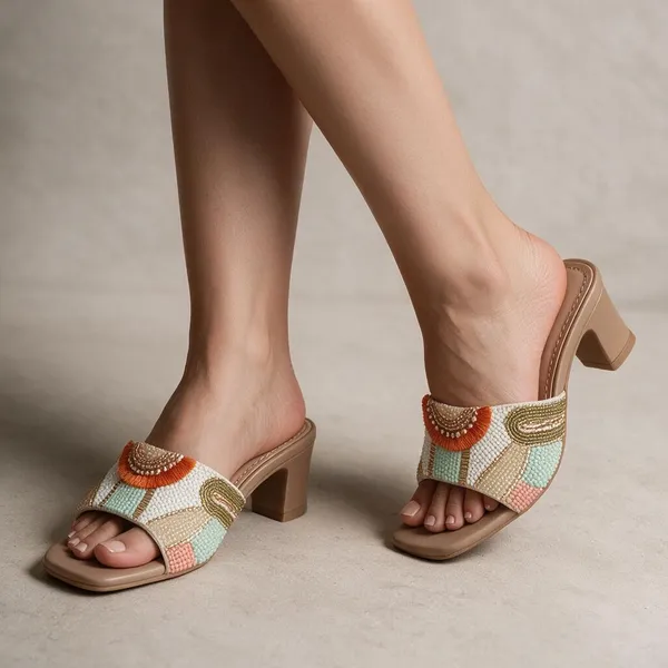 Beige_Synthetic_Open-Toe_Beaded_Block_Heel_Sandals_For_Women