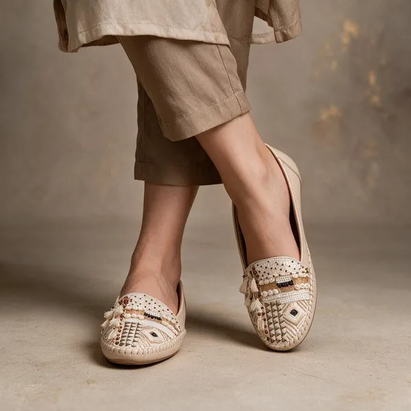 Beige_Synthetic_Slip-On_Embellished_Ballerina_Flats_For_Women