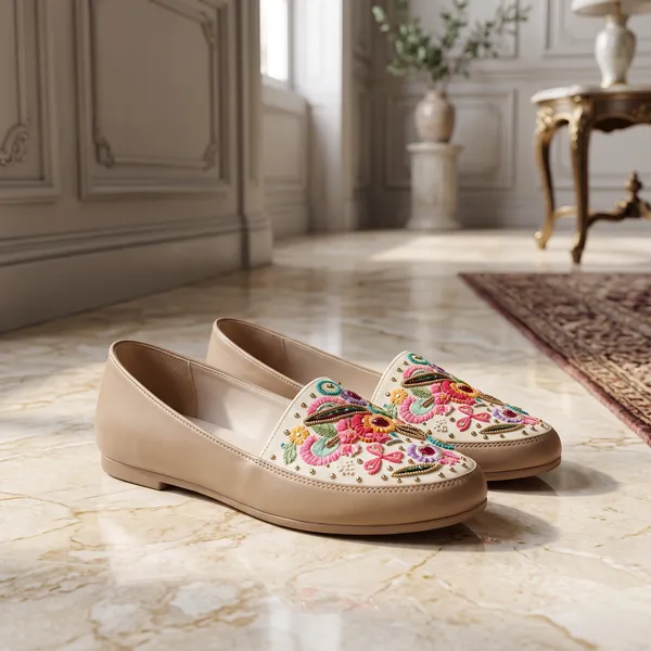 Brown_Synthetic_Slip-On_Embroidered_Loafers_For_Women