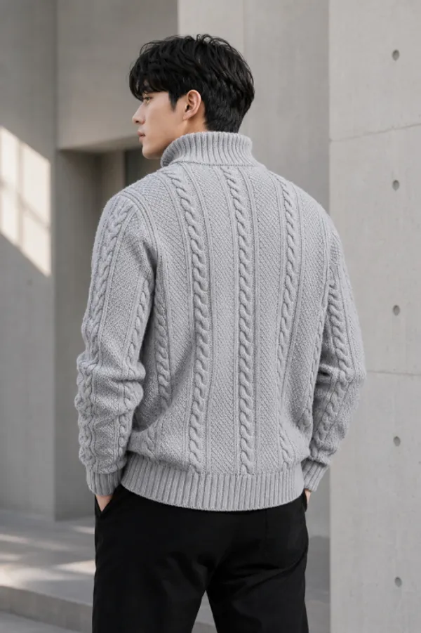 Freaks_Men’s_Cable_Knit_Half-Zip_Sweater_|_Full_Sleeve_Winter_Pullover_for_Men
