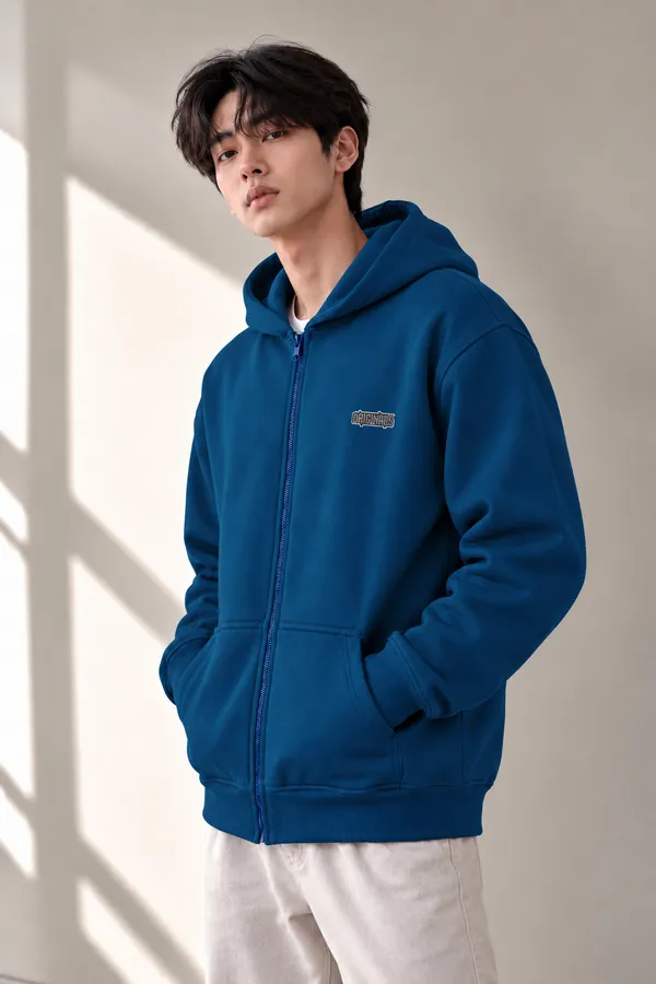 Airforce_Woolen_Zip-Up_Hoodie_For_Men