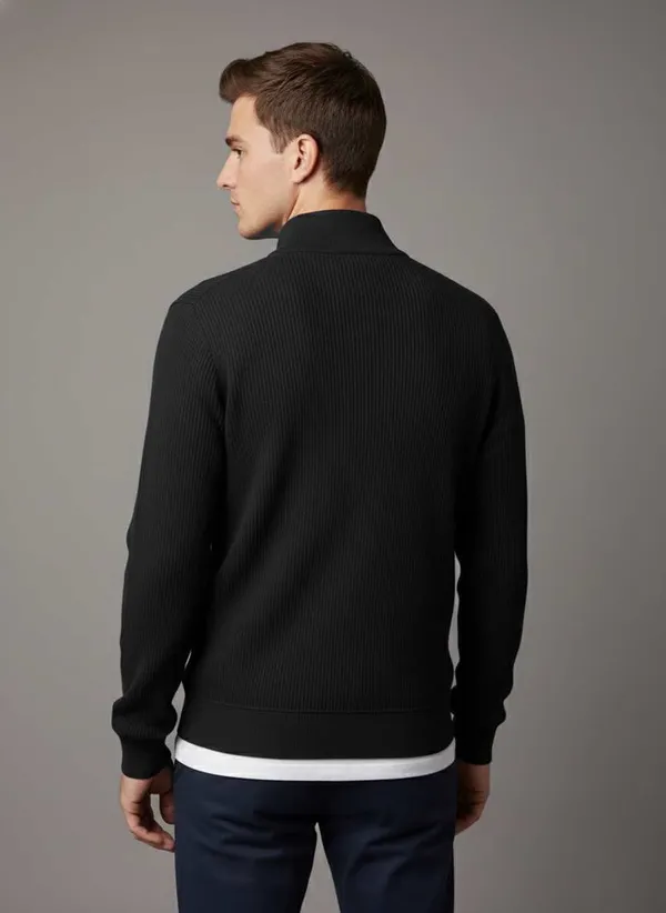 Freaks_Men’s_Ribbed_Knit_Half-Zip_Sweater_|_Full_Sleeve_High_Neck_Winter_Pullover