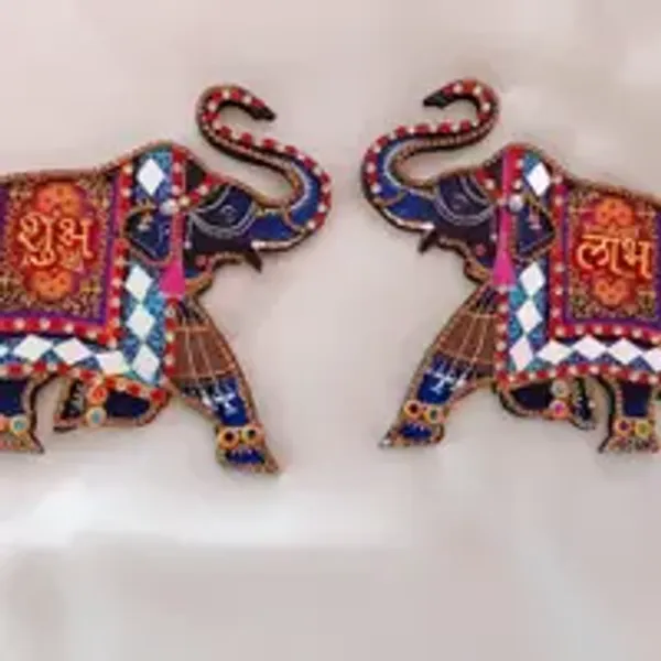 Mdf_Rangoli_Elephant
