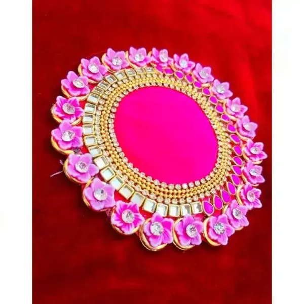 Pink_Diya_Holder_Patch