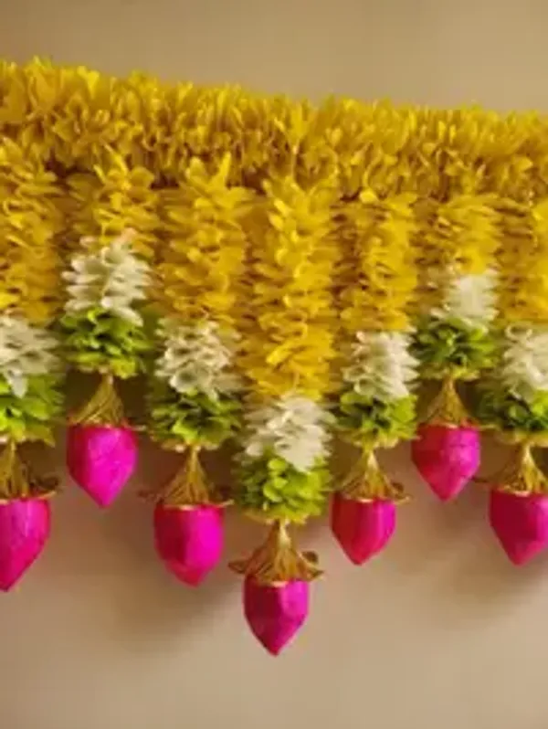 Lemon_Yellow_Floral_Toran_Hanging_Combo_100_Cm_Toran_4_5_Ft_Hanging