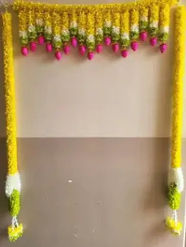 Lemon_Yellow_Floral_Toran_Hanging_Combo_100_Cm_Toran_4_5_Ft_Hanging