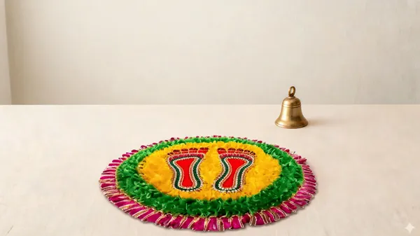 Handmade_Fer_Traditional_Laxmi_Footprint_Patches_With_Rangoli_And_Door_Entrance_Set_Of_2