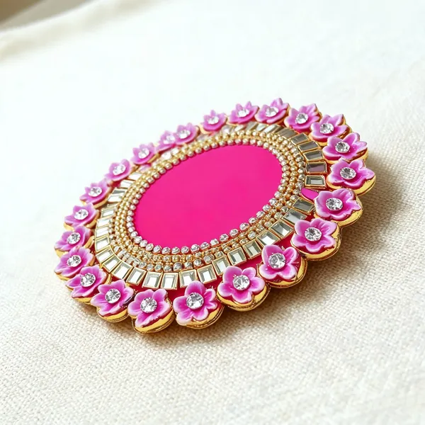 Pink_Diya_Holder_Patch
