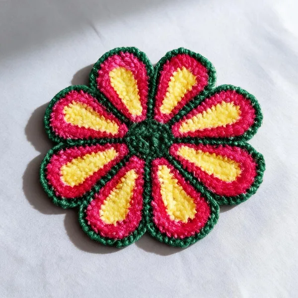 Fabric_Rangoli_Mat_26Cm_By_26Cm_Pack_Of_4