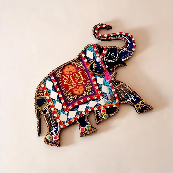Mdf_Rangoli_Elephant