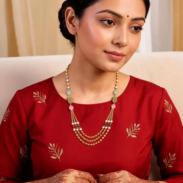 Gold_Tone_Beaded_Layered_Necklace_for_Women
