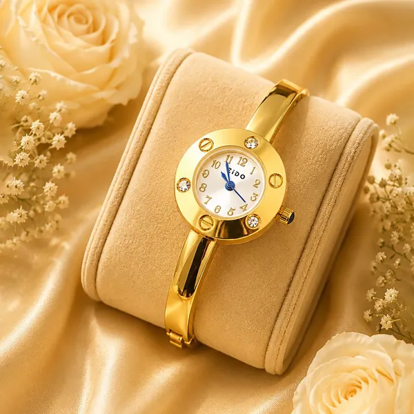 Gold-Tone_Bangle_Watch_for_Women