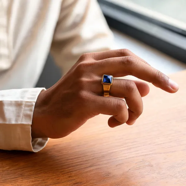 Gold_Tone_Square_Stone_Signet_Ring_for_Men