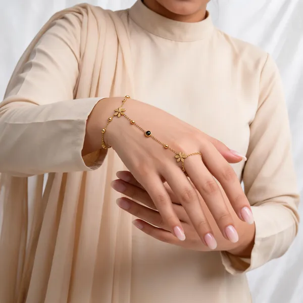 Gold_Floral_Hand_Chain_Ring_Bracelet_for_Women