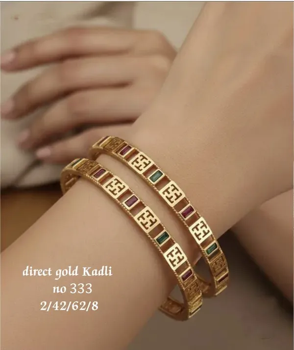 Gold_Tone_Multicolor_Enamel_Kadli_Bangles_For_Women