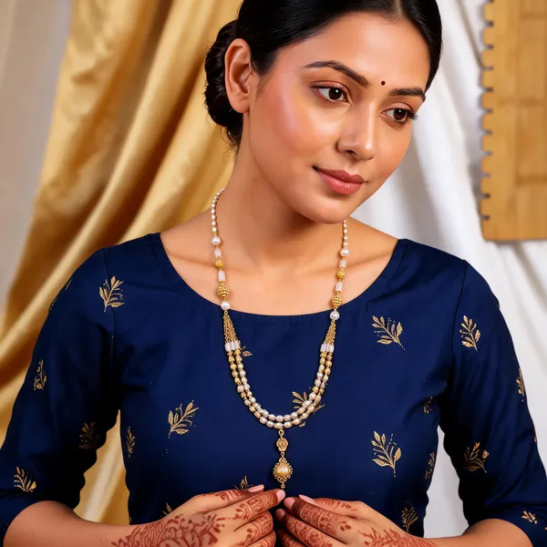 Gold_Tone_Pearl_Layered_Necklace_for_Women