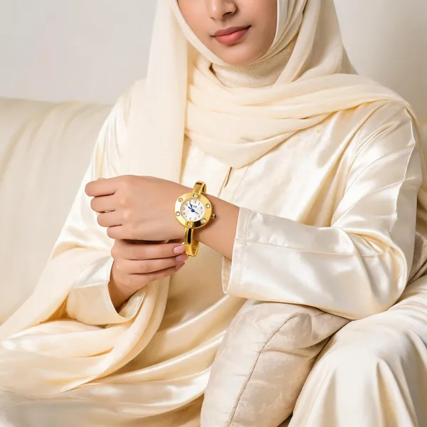Gold-Tone_Bangle_Watch_for_Women