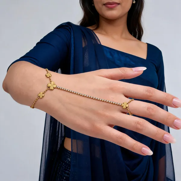 Gold_Tone_Floral_Hand_Chain_Ring_for_Women