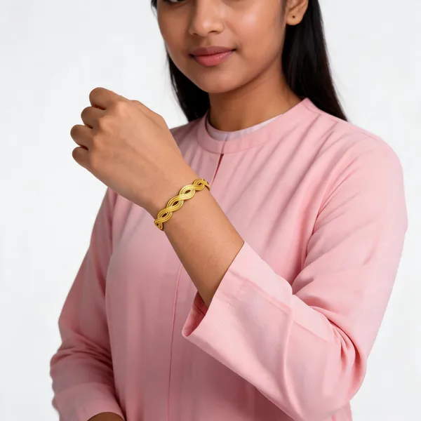 Gold_Tone_Wavy_Cuff_Bracelet_for_Women