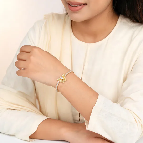 Gold_Tone_Butterfly_Crystal_Bracelet_for_Women