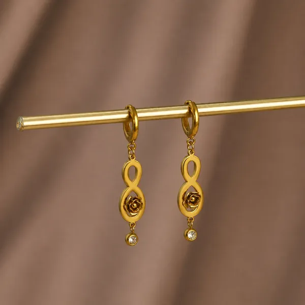 Gold_Tone_Infinity_Floral_Drop_Earrings_for_Women