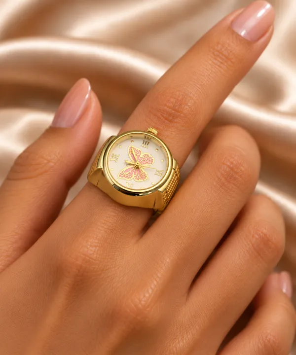 Gold_Tone_Floral_Dial_Ring_Watch_for_Women