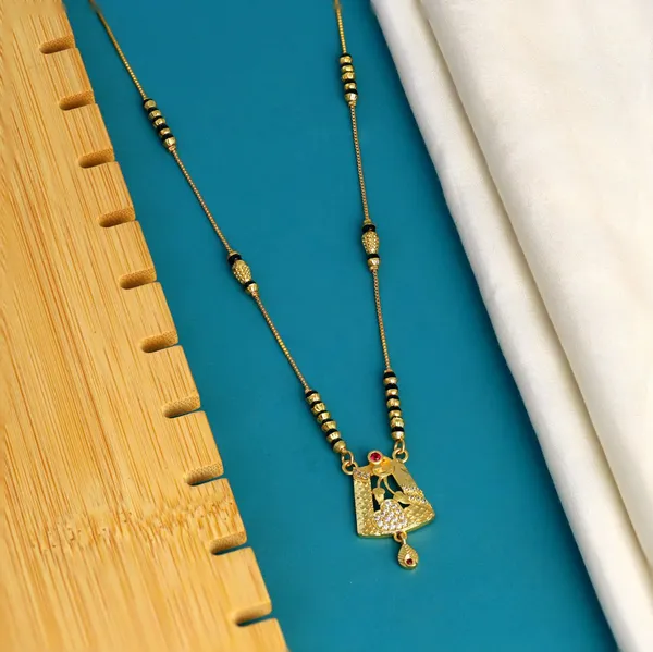 Black_Beaded_Gold-Tone_Mangalsutra_Necklace_for_Women