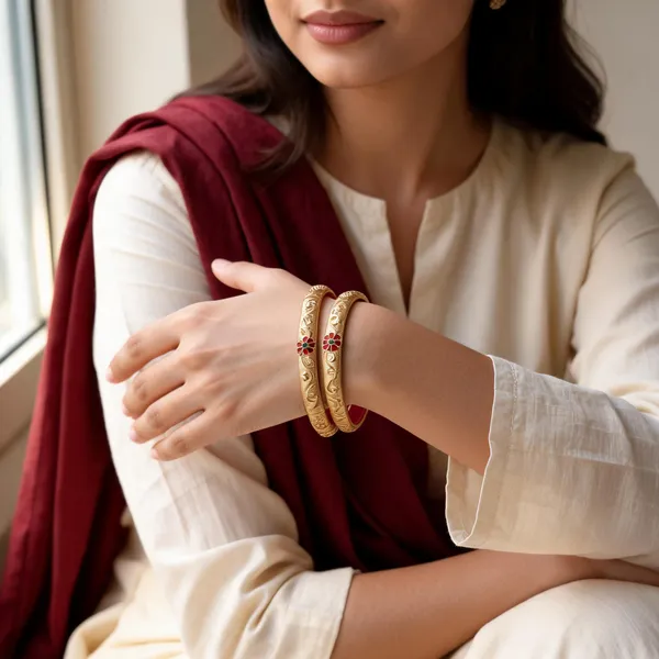 Gold_Tone_Floral_Engraved_Kada_Bangles_for_Women_Set_Of_2