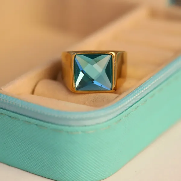 Gold_Tone_Square_Blue_Stone_Ring