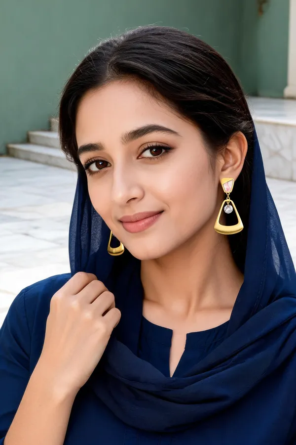 Gold_Tone_Geometric_Drop_Earrings_for_Women