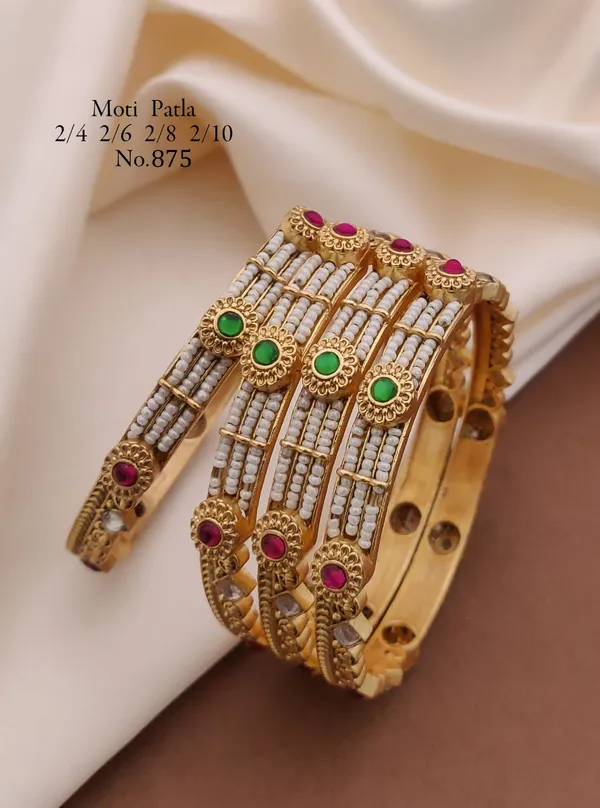Gold_Tone_Pearl_Stone_Studded_Bangle_Set_for_Women