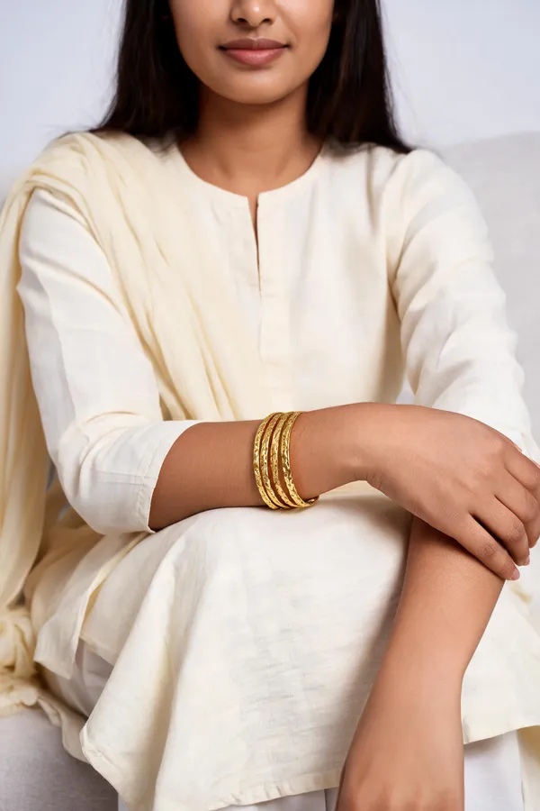 Gold_Tone_Textured_Open_Cuff_Bracelet_for_Women