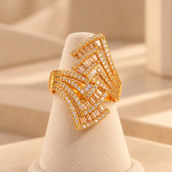 Gold_Colour_Anti_Tarnish_Geometric_Crystal_Statement_Ring_for_Women