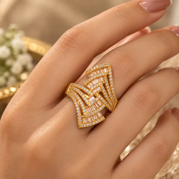 Gold_Colour_Anti_Tarnish_Geometric_Crystal_Statement_Ring_for_Women