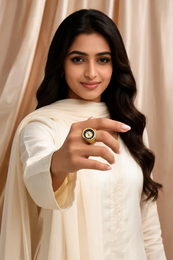 Gold_Tone_Blue_Dial_Analog_Ring_Watch_for_Women