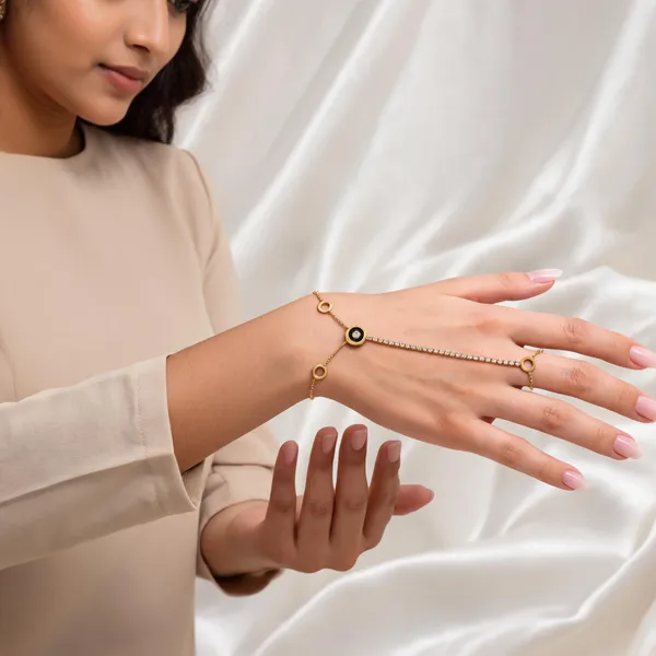 Gold_Tone_Chain_Hand_Harness_Bracelet_Ring_for_Women