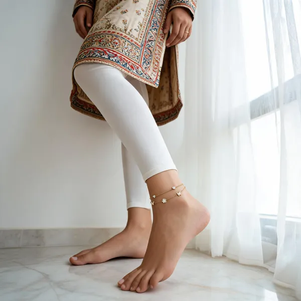 Gold_Tone_Butterfly_Floral_Layered_Anklet_for_Women