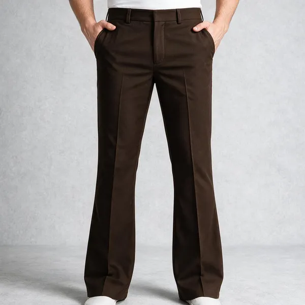 Dark_Brown_Bootcut_Formal_Trousers_For_Men