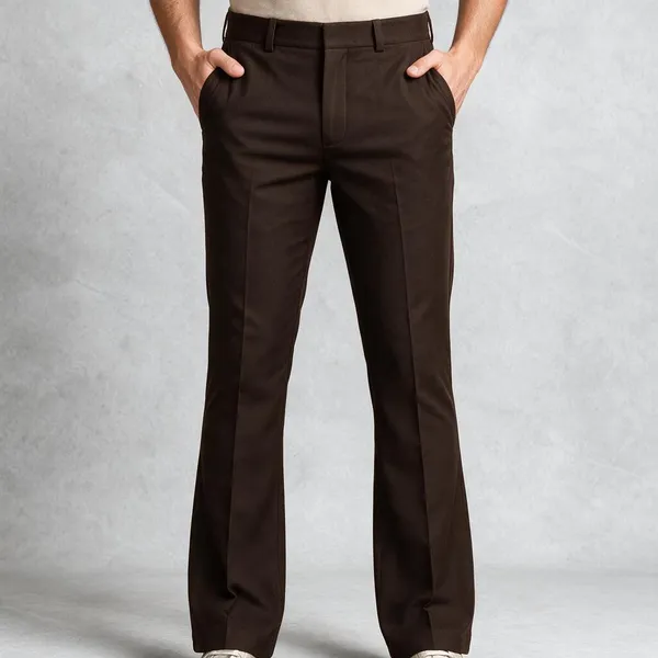 Dark_Brown_Bootcut_Formal_Trousers_For_Men