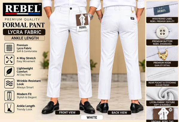 White_Lycra_Modern_Fit_Formal_Pants_For_Men