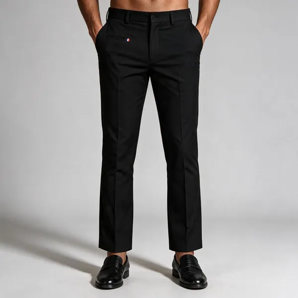 Black_Lycra_Slim_Fit_Ankle_Length_Trousers_For_Men