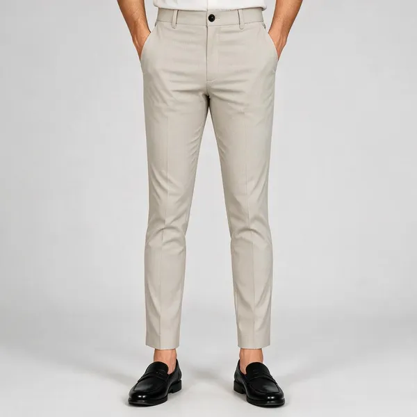 Beige_Lycra_Pencil_Fit_Formal_Pants_For_Men