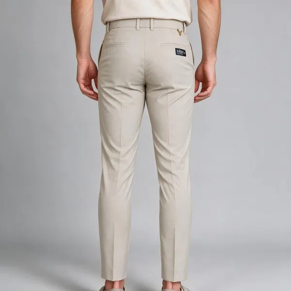 Beige_Lycra_Pencil_Fit_Formal_Pants_For_Men