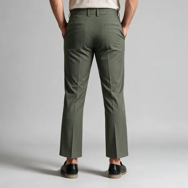 Olive_Green_Lycra_Slim_Fit_Trousers_For_Men