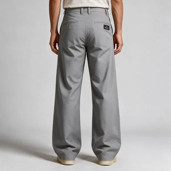 Grey_Canvas_Baggy_Fit_Pants_For_Men