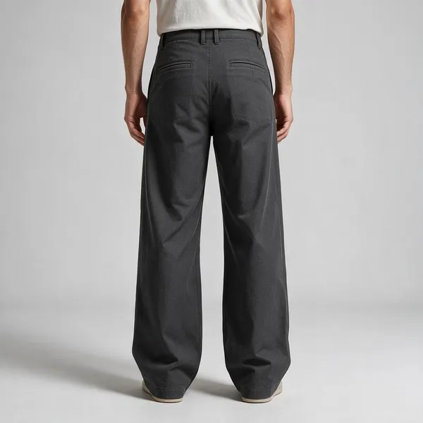 Charcoal_Canvas_Baggy_Fit_Trousers_For_Men
