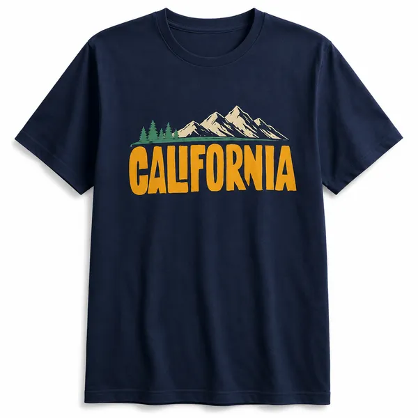 California_Mountains_Tee_–_Half_Sleeve_180_GSM