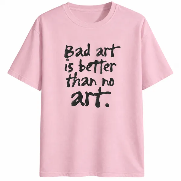 Bad_Art_Quote_Tee_–_Half_Sleeve_180_GSM